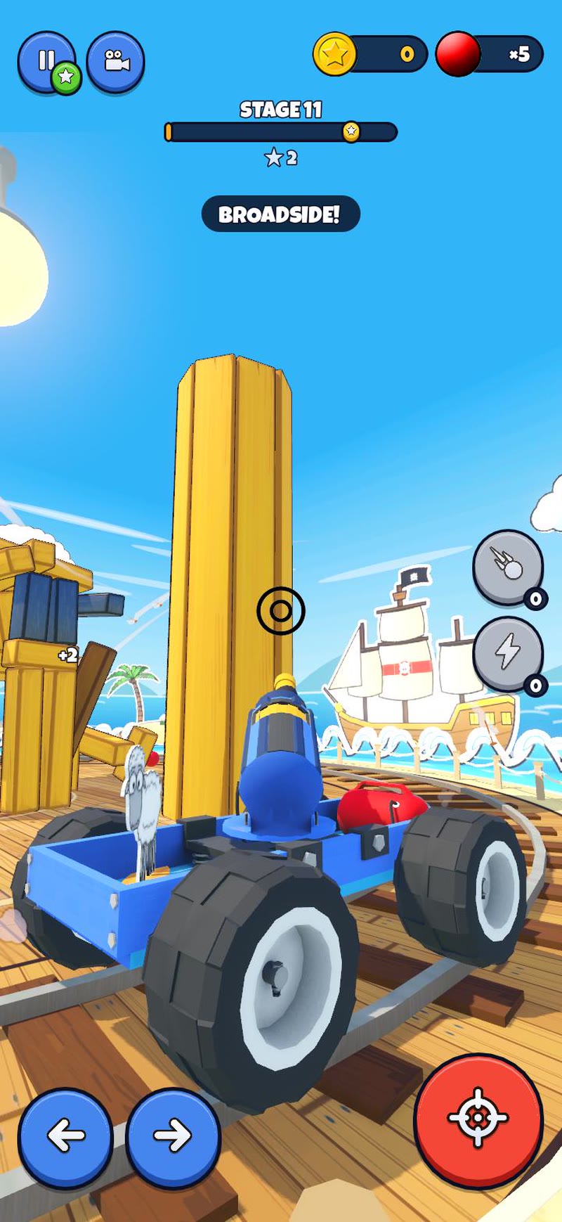 Block Amok: piratskibet i Pirate Cove